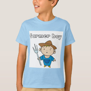 Bauers-Jungen-T-Shirts und Geschenke T-Shirt