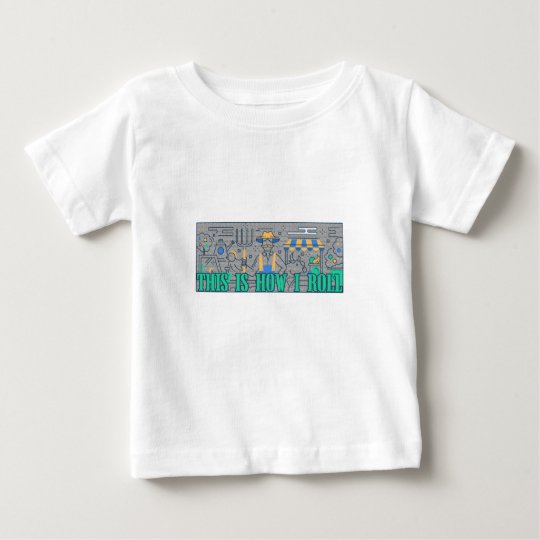 Bauers-Leben, wie ich lustiges rolle Baby T-shirt