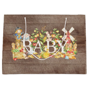 Bauers-Markt-Baby-Dusche · Neue Große Geschenktüte