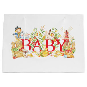 Bauers-Markt-Baby-Dusche · Neue Große Geschenktüte