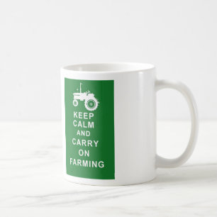 Bauers-Tasse BEHALTEN RUHIG, Kaffeetasse