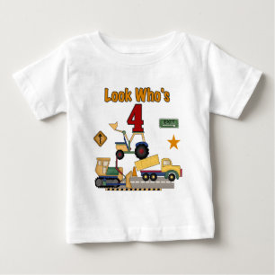 Baufahrzeuge 4th Birthday Tshirts