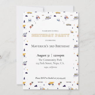 Baugewerbe Einladung