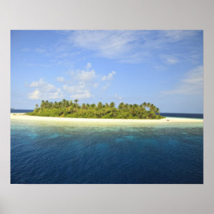 Baughagello Insel, Süd Huvadhoo Atoll, 3 Poster