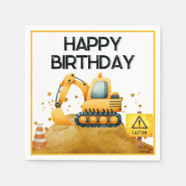 Bauglücklich Geburtstagskucktail Napkin Serviette