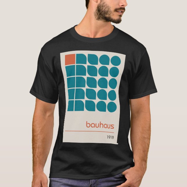 Bauhaus 20 Oversized T-Shirt (Vorderseite)