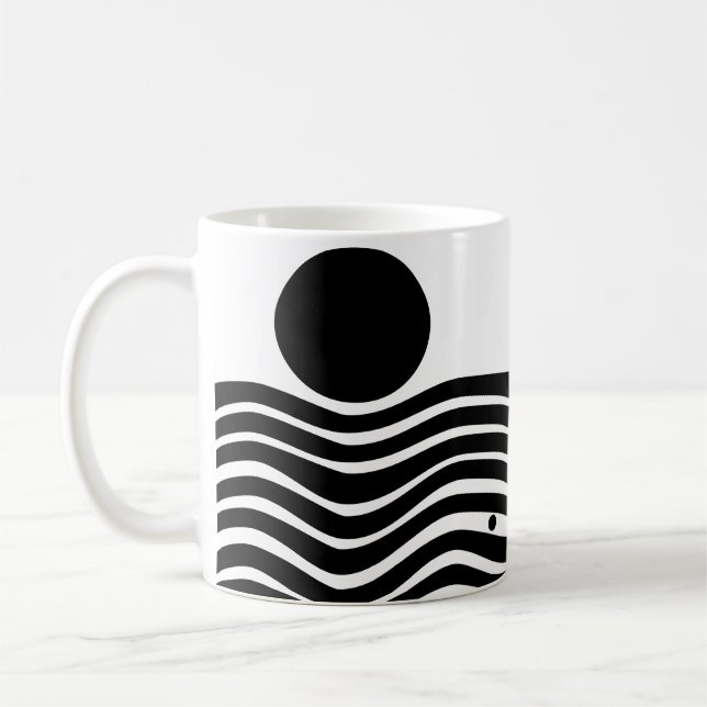 Bauhaus Abstrakt Kaffeetasse (Links)