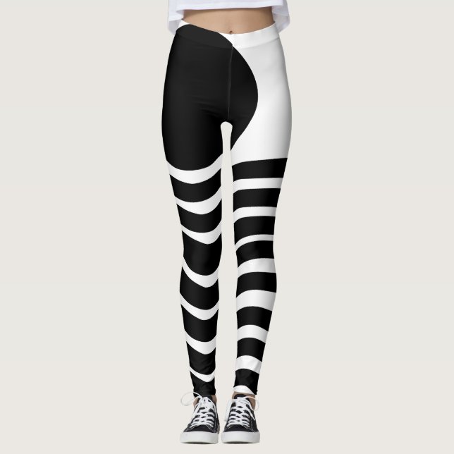 Bauhaus Abstrakt Leggings (Vorderseite)