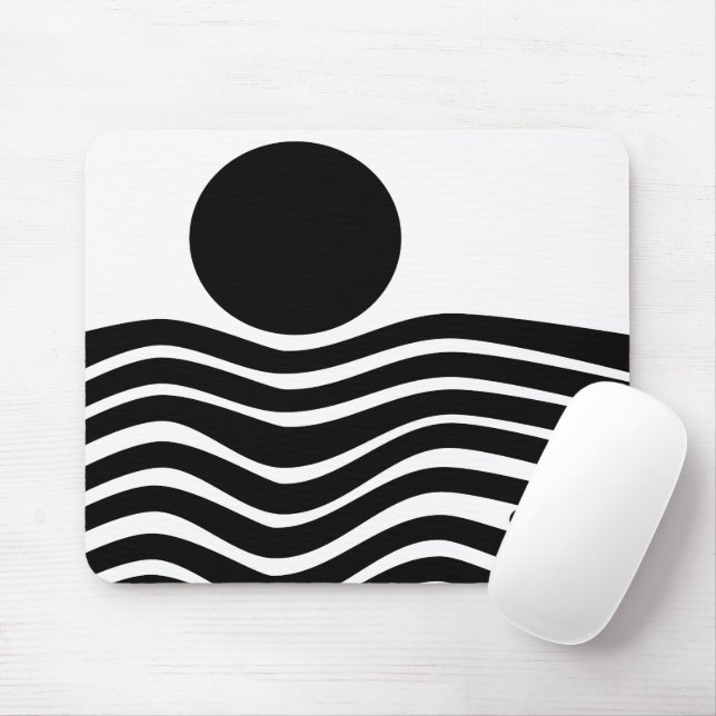 Bauhaus Abstrakt Mousepad (Mit Mouse)