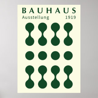 Bauhaus Ausstellung 1919 Impression de forme, déco