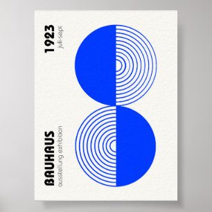 Bauhaus-Ausstellungsplakat 1923 Poster