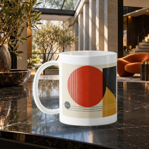Bauhaus Balance Abstract Geometrische Tasse