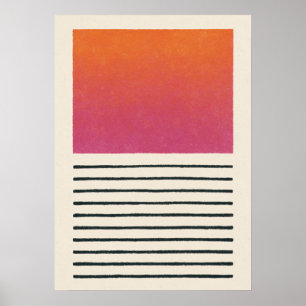 Bauhaus, Bauhaus-Design, modernes Design, geometri Poster