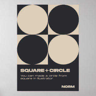 Bauhaus, Bauhaus-Design, modernes Design, geometri Poster