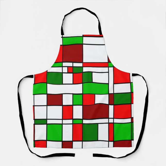 Bauhaus Christmas Schürze (Vorderseite)