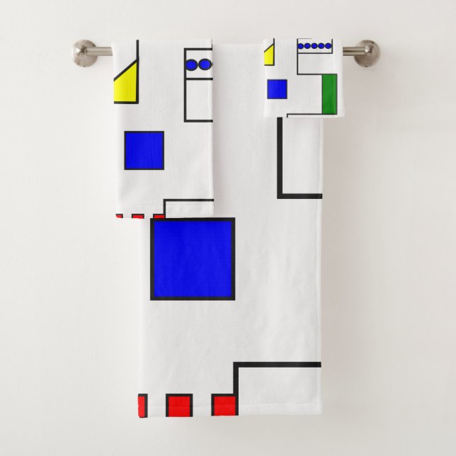 Bauhaus Circuits Badhandtuch Set (Insitu)