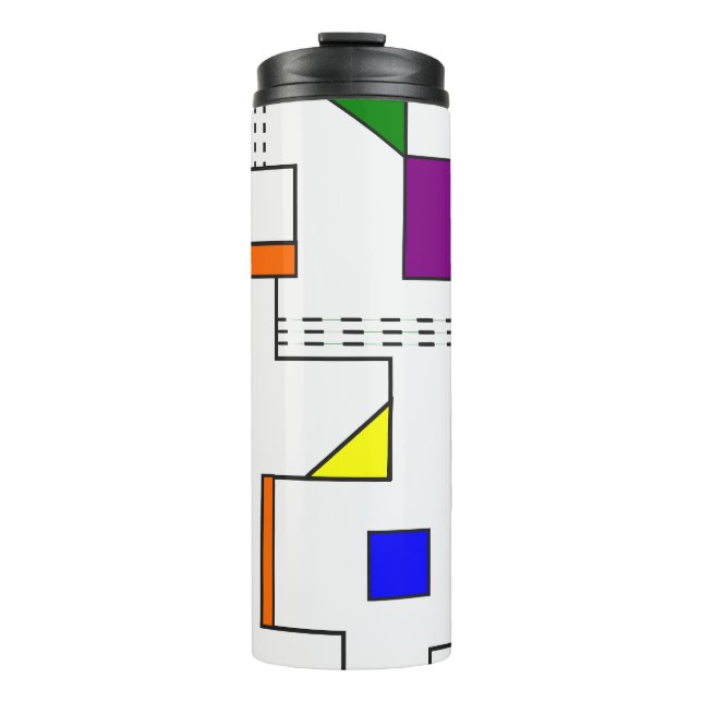 Bauhaus Circuits Thermosbecher (Vorderseite)