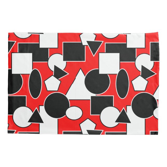 Bauhaus Collage Kissenbezug (Rückseite)