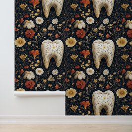Bauhaus Dentiste Dentaire Fleurs Décor Mur