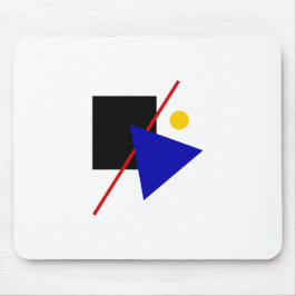Bauhaus Design Geometrie Kunst Mousepad