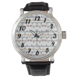 Bauhaus-Dreiecke Armbanduhr