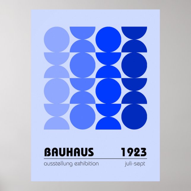 Bauhaus Exhibition Poster 1923 (Vorne)