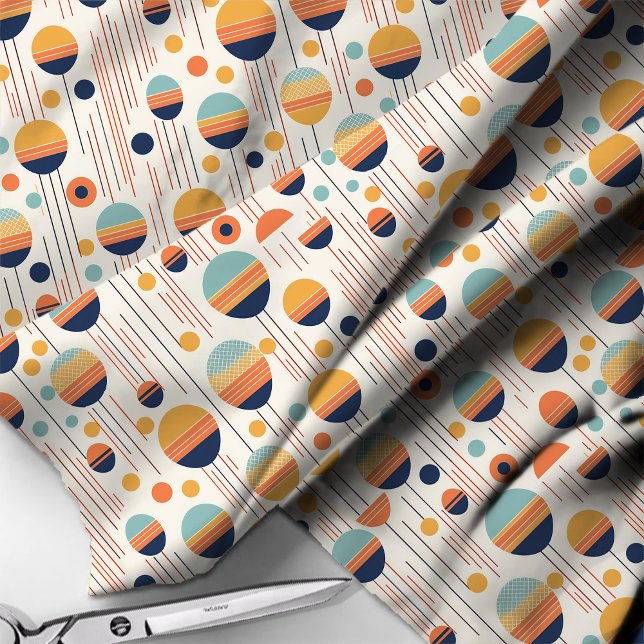 Bauhaus Geometric Abstrakt Pattern#1 ID1068 Stoff (Von Creator hochgeladen)