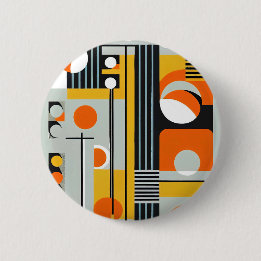 Bauhaus Geometric Design 01 perfekt für Button