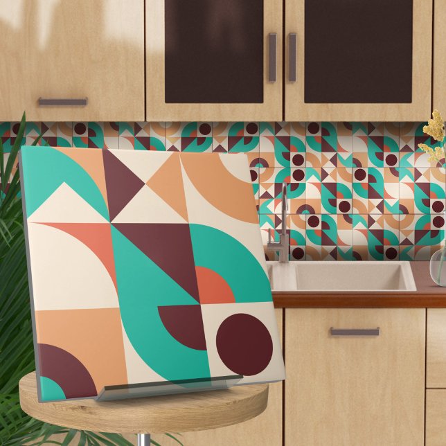 Bauhaus geometrisch abstrakt N2 Fliese (Von Creator hochgeladen)