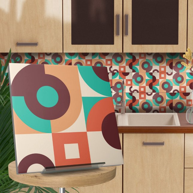 Bauhaus geometrisch abstrakt N6 Fliese (Von Creator hochgeladen)