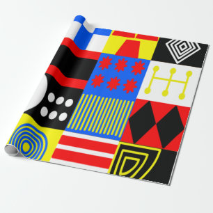 Bauhaus Geschenkpapier