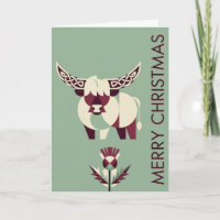 Bauhaus Highland Cow Weihnachten