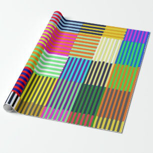 Bauhaus Inspiriert Optik Geschenkpapier