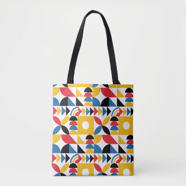 Bauhaus Inspiriert zeitgenössisches Mittelalter Tasche (Vorderseite)