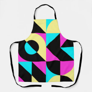 Bauhaus Inspirierte geometrische Muster Schürze