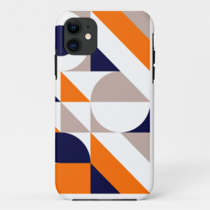 Bauhaus Inspiriertes geometrisches Muster Case-Mate iPhone Hülle