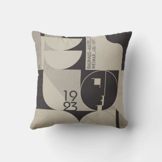 Bauhaus Inspiriertes geometrisches Muster Kissen