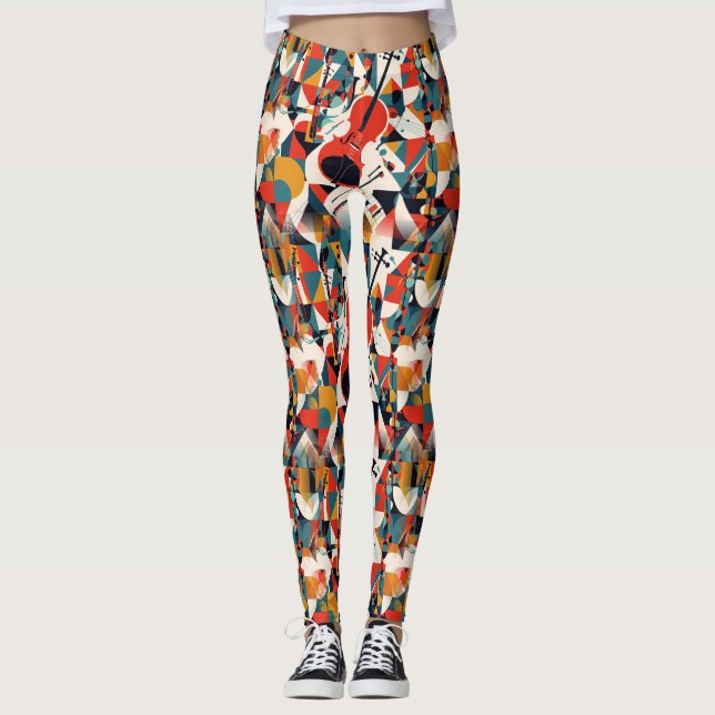 Bauhaus Jazz Leggings (Devant)