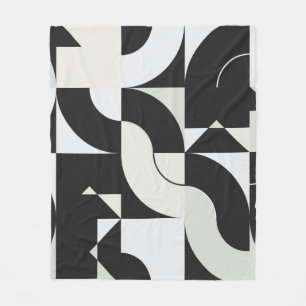 Bauhaus-Kompositionskunst aus abstrakten Epochen Fleecedecke