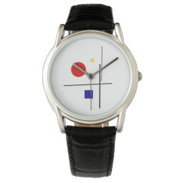 Bauhaus Kunstkomposition II Armbanduhr
