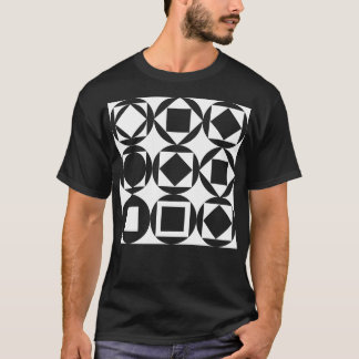 Bauhaus Linien Quadrate T-Shirt