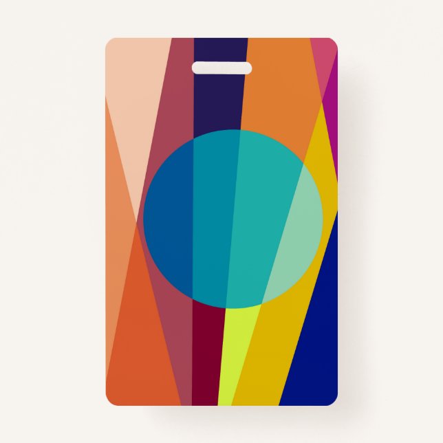 Bauhaus-Muster Ausweis (Vorderseite)