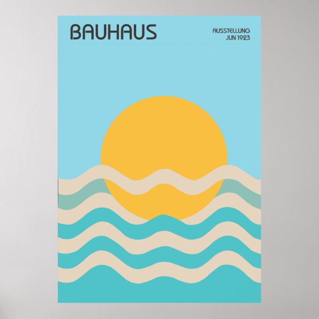 Bauhaus Poster (Vorne)