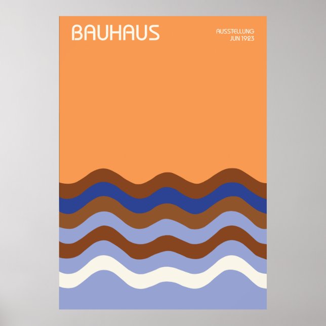 Bauhaus Poster (Vorne)