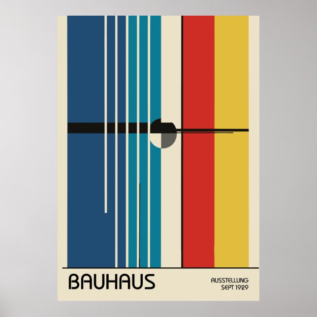Bauhaus Poster (Vorne)