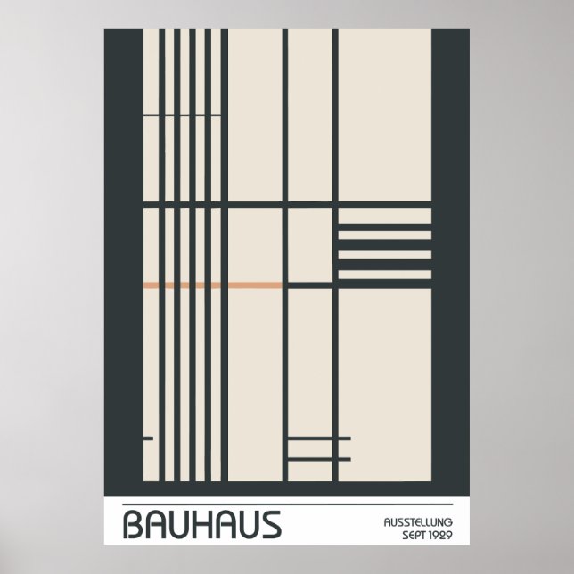 Bauhaus Poster (Vorne)