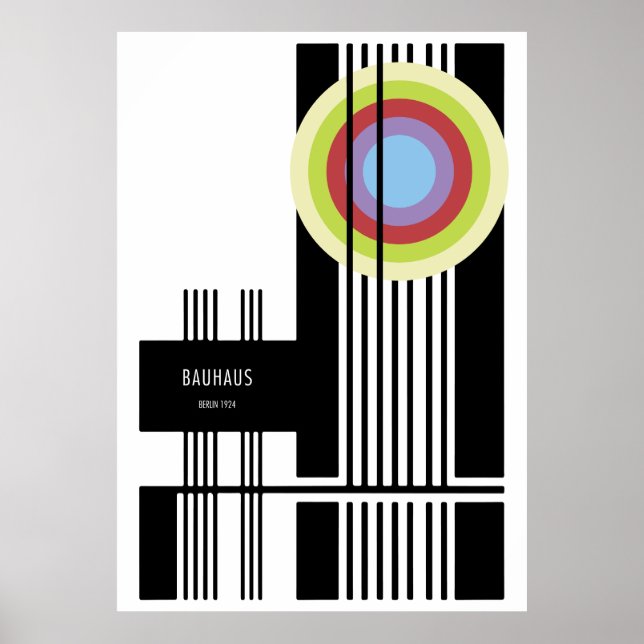 Bauhaus Poster (Vorne)