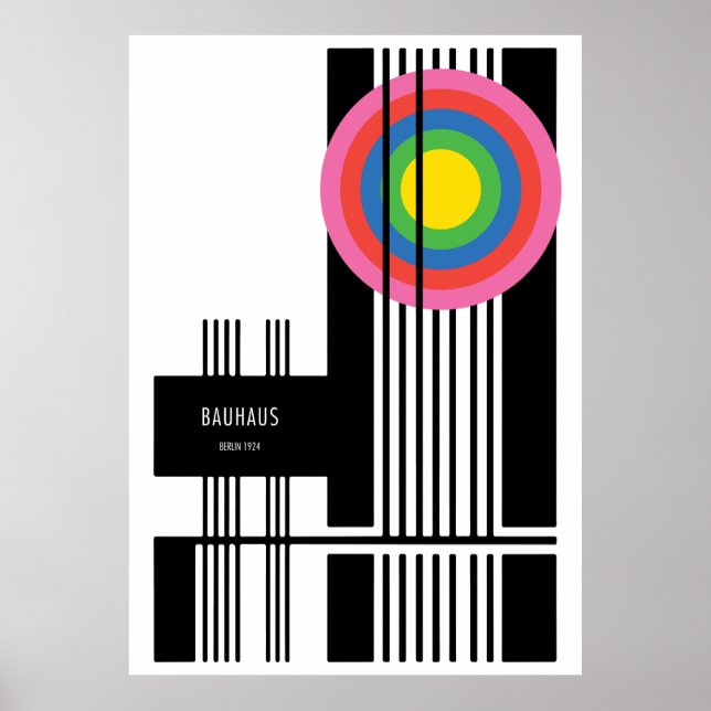 Bauhaus Poster (Vorne)