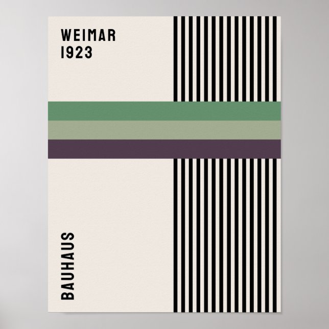 Bauhaus Poster, Bauhaus Ausstellung 1923 B32 Poster (Vorne)