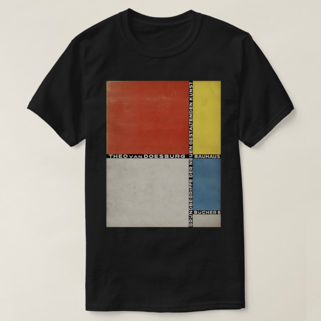 Bauhaus Poster T-Shirt (Design vorne)